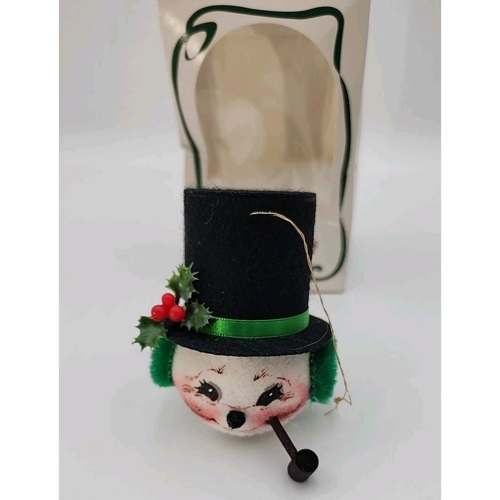 Vintage 1995 Annalee‎ Frosty the Snowman Christmas Tree Ornament